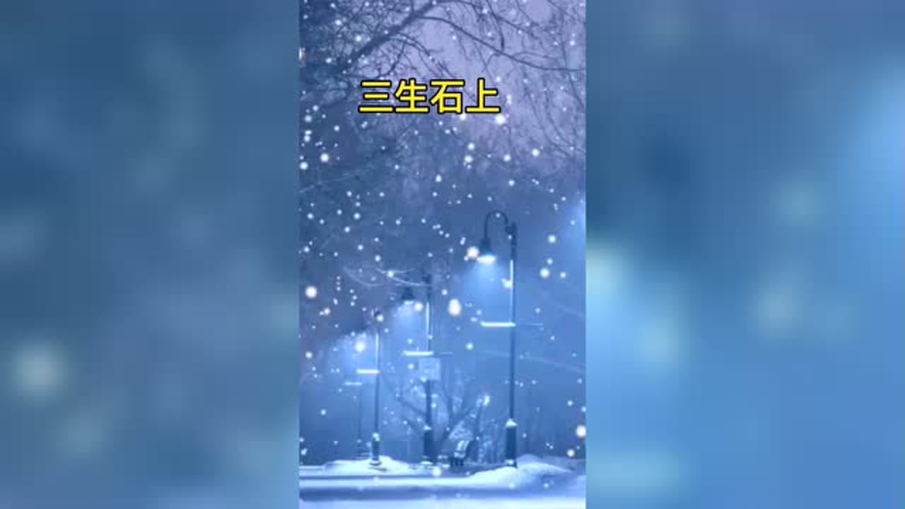 我曾把心埋在三生石下面,等你怜悯的一句肺腑之言.