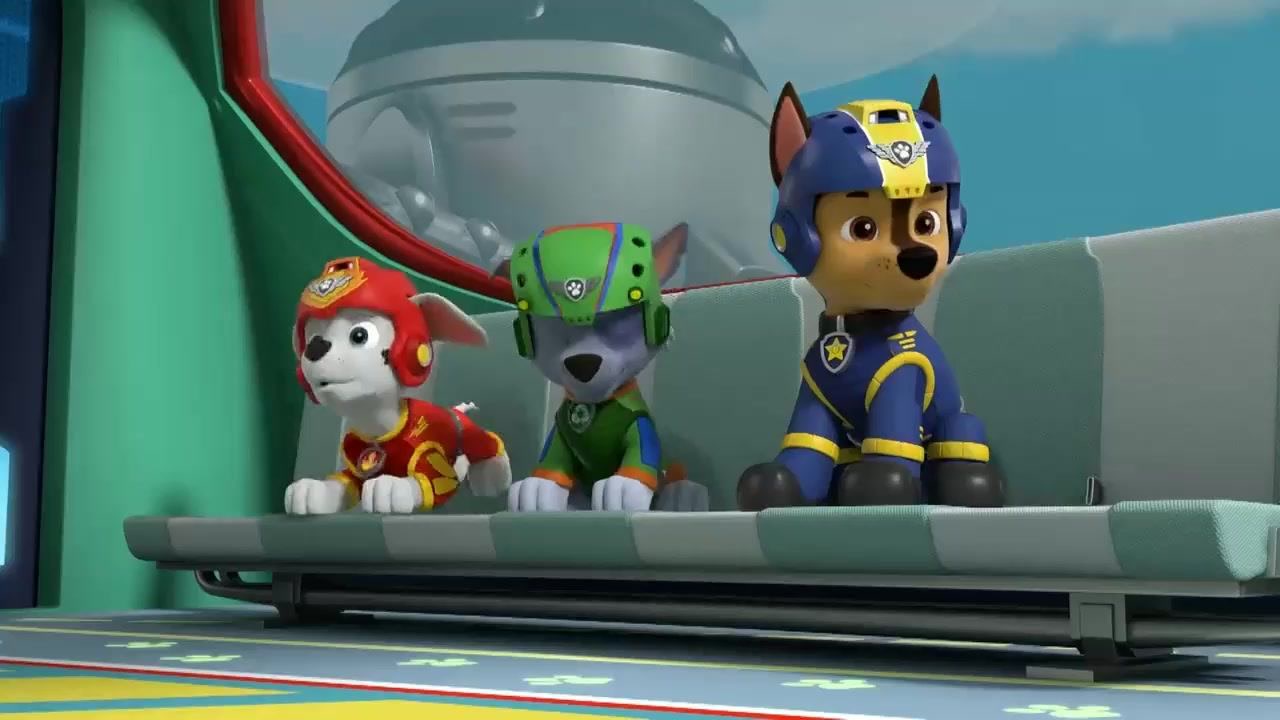 汪汪队立大功第八季:空中巡逻机没有发现被困的小砾,这可怎么办呀!