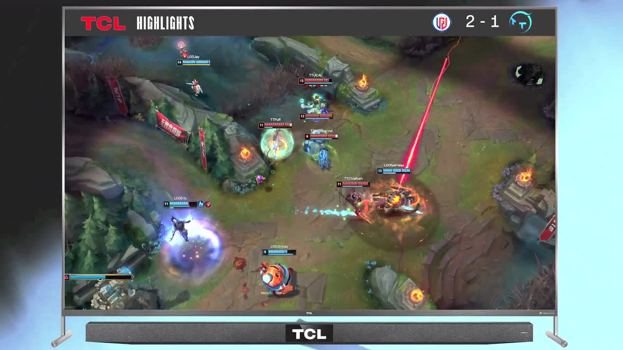 【高光时刻】TT vs LGD 第3局