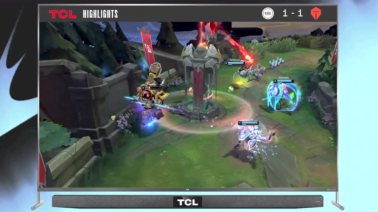 【高光时刻】TES vs EDG 第2局