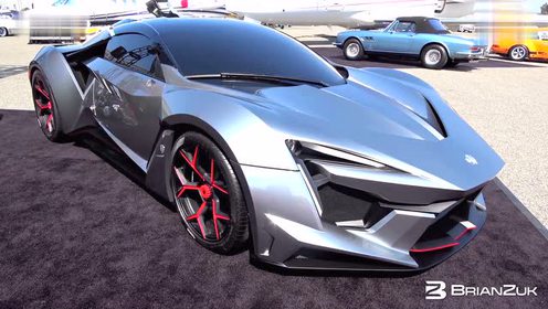 街头实拍莱肯超跑w motors fenyr supersport