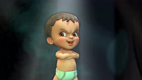 娱乐动画片:熊孩子跳舞,不一样的活力