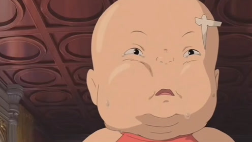 千与千寻:巨婴宝宝与小千寻初次相见,不陪我玩我就哭