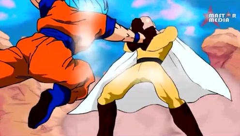 龙珠超凡之神,一拳超人vs赛亚人孙悟空!