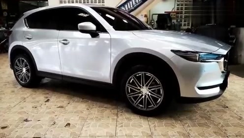 马自达cx5改装19寸轮毂 效果