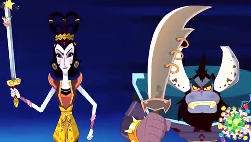 葫芦娃 :蝎子精和蛇精想趁水娃体力不支,趁机除去葫芦娃