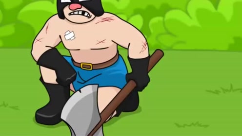 飞斧屠夫和飞行器的完美配合,精彩动画!