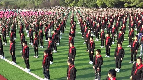 曹甸小学全校学生手语操《天之大》