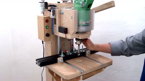 自制高端钻床-深度计安装简易方法