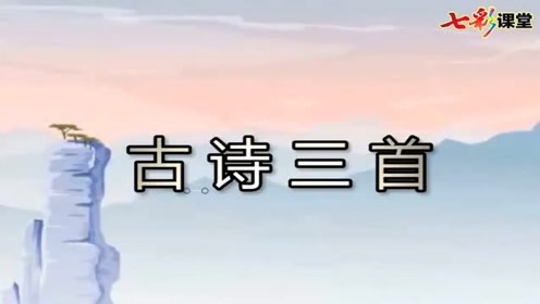 苏教版三年级语文上册3 古诗两首（池上 所见）