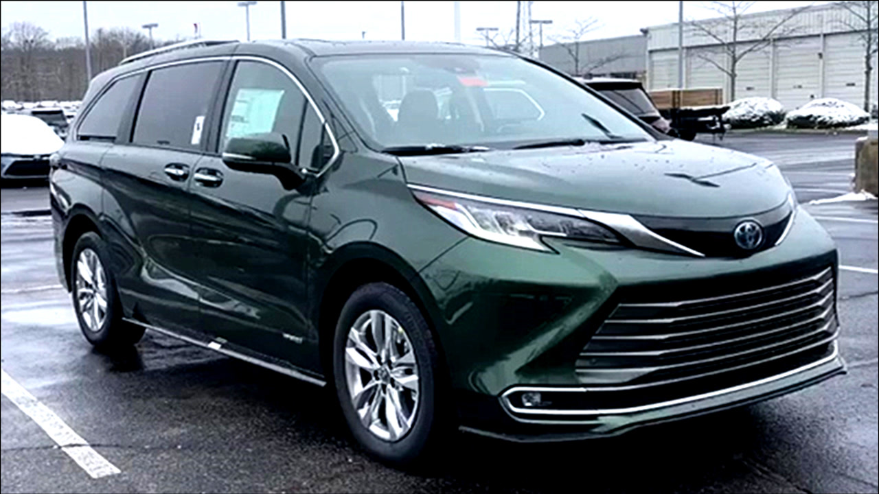 2021款丰田塞纳高清实拍,60万混动的有这颜值内饰,还想啥奥德赛