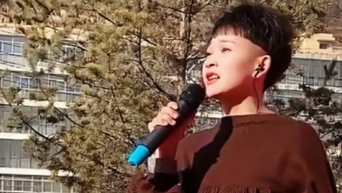让我流泪的一首歌美女歌手马美如一曲泪蛋蛋掉在酒杯杯里