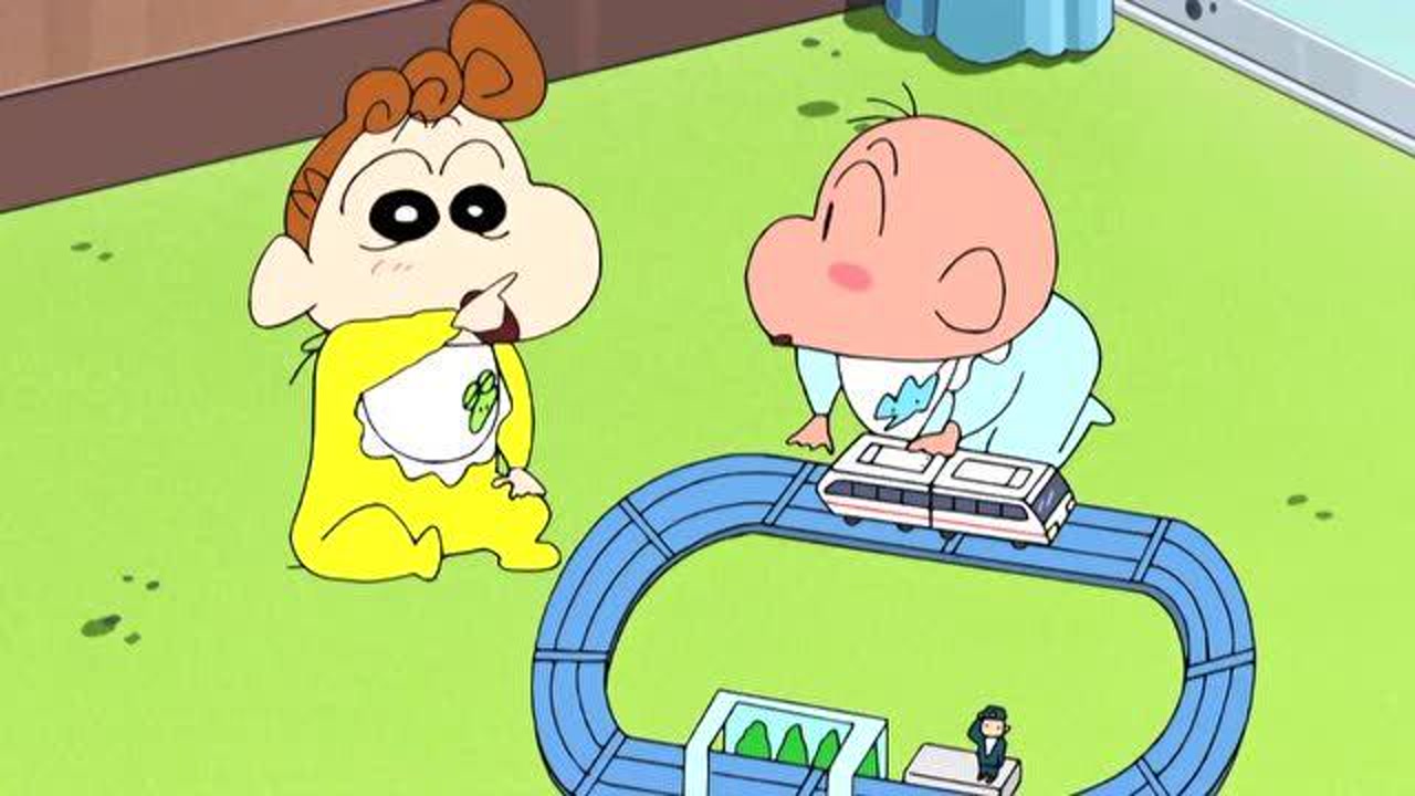 蜡笔小新:在小朋友当中,小葵竟然是领头的.
