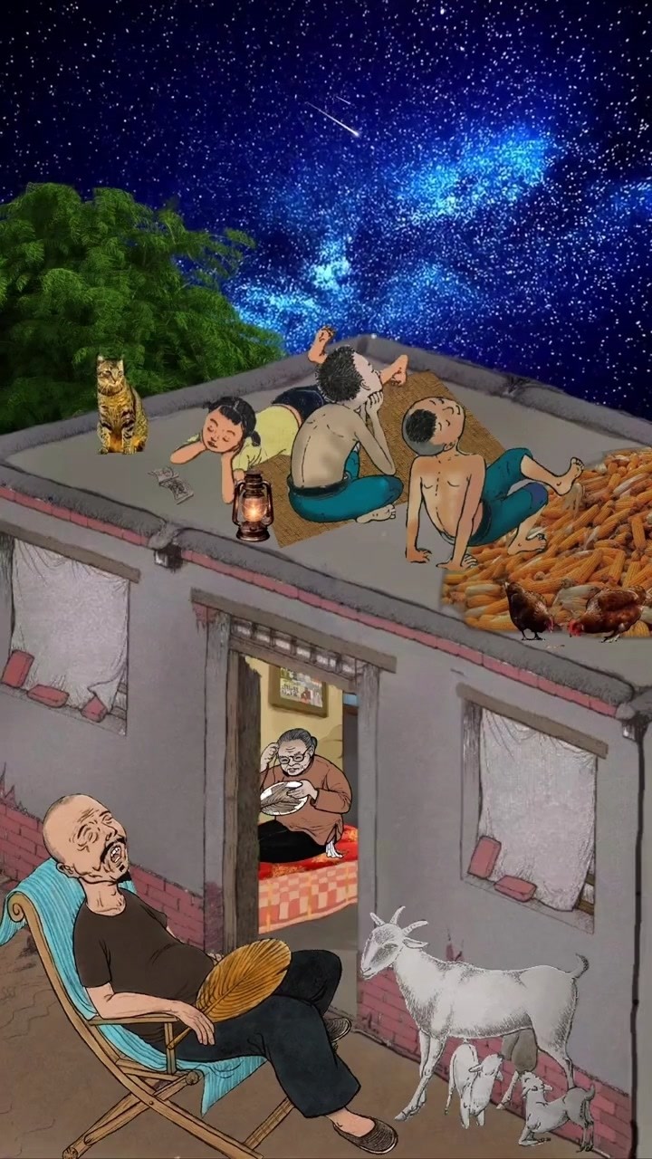 小时候没有手机,没有空调,但很快乐,现在什么都有了, 却弄丢了天真的