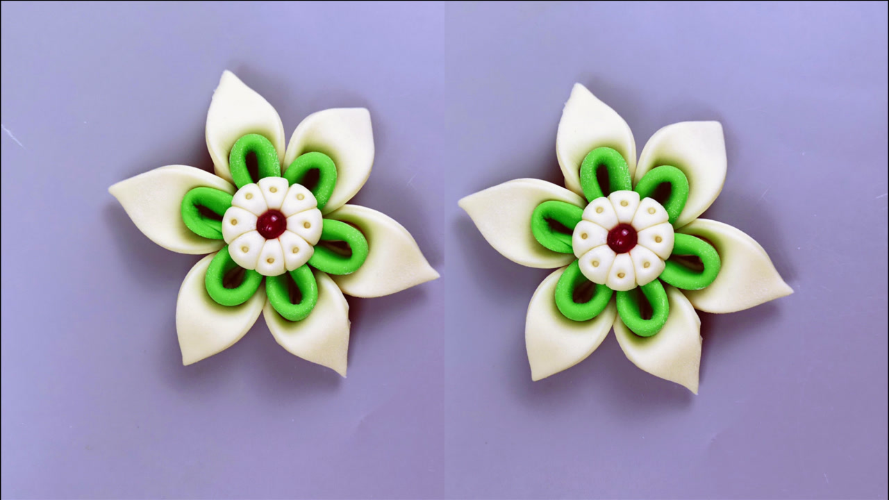 2个面皮捏一捏,变好看的花馍,3种创意做法分享