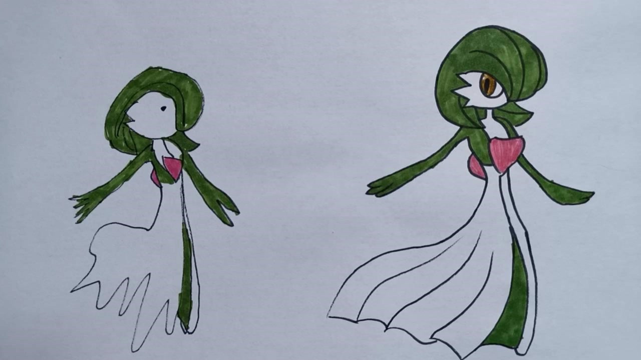 妈妈画的沙奈朵也太美了吧