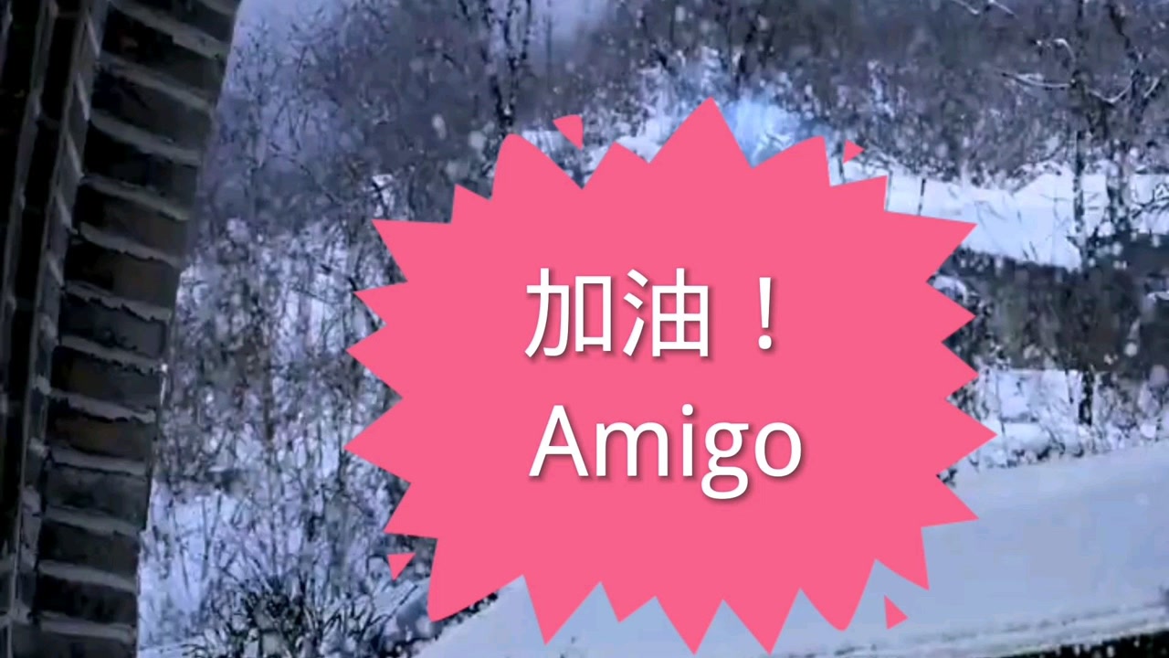 加油,amigo