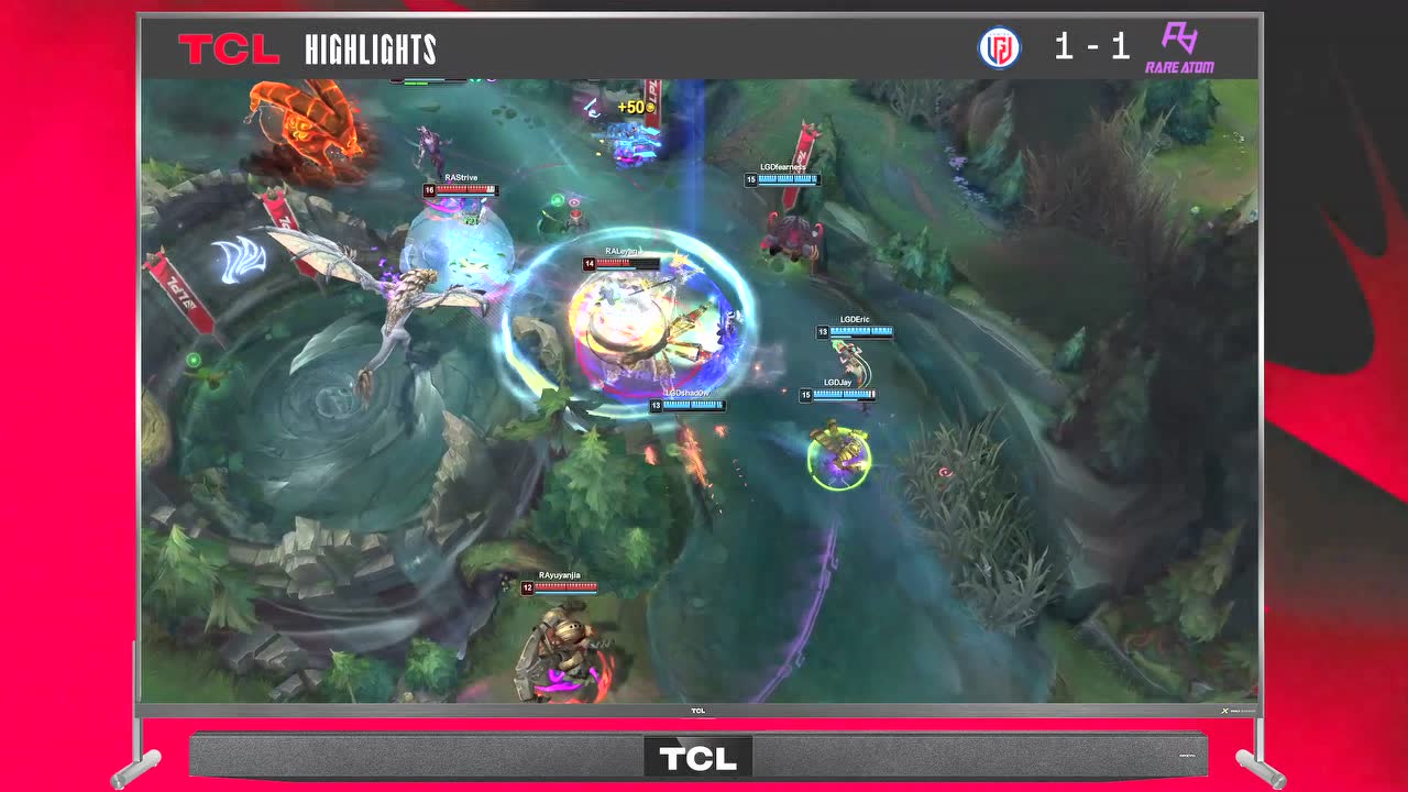 【高光时刻】RA vs LGD 第2局