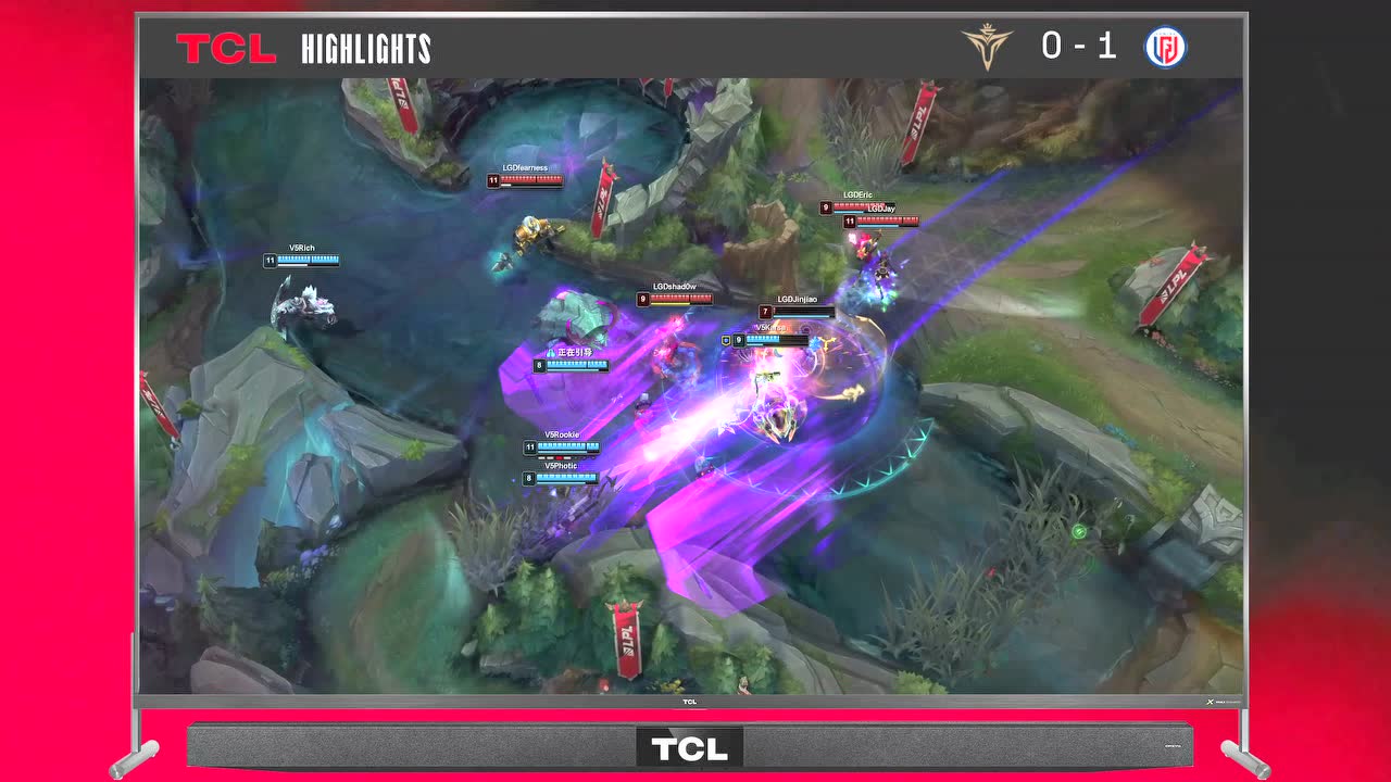 【高光时刻】V5 vs LGD 第1局