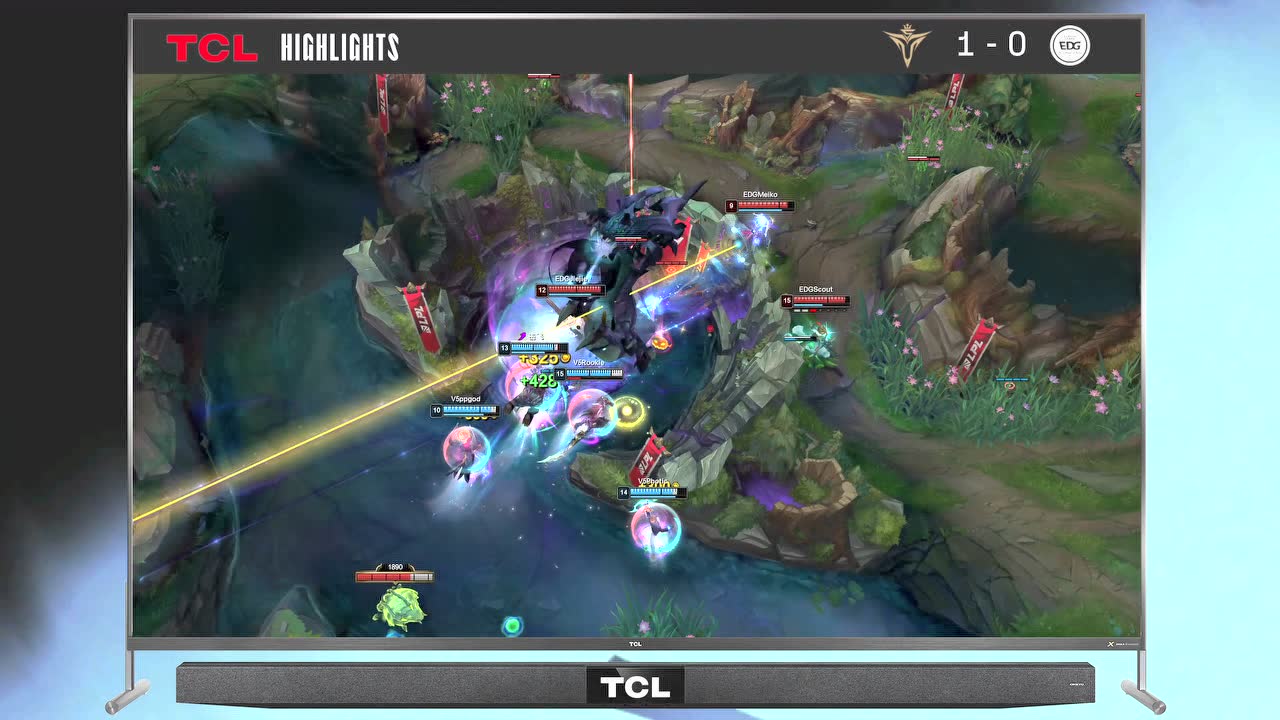 【高光时刻】V5 vs EDG 第1局