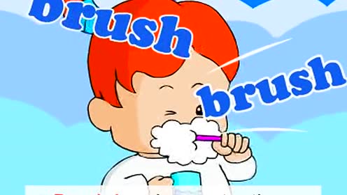 奇趣英语儿童歌曲《brush your teeth》