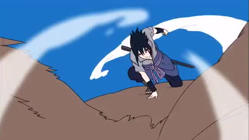 火影忍者:佐助vs团藏 不死之身团藏!