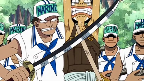 海贼王:骗人布被海军抓住当作人质,钱尼开着海贼船下山来营救