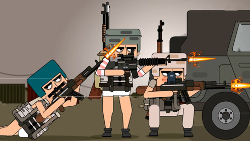 吃鸡小队:你以为我开的八倍镜是假的么?你太小看我的枪技了!