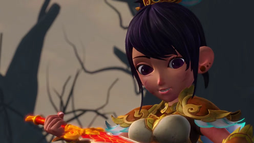 巨魔王竟然恩将仇报,想把救自己的英女侠杀了,给自己的头领报仇!