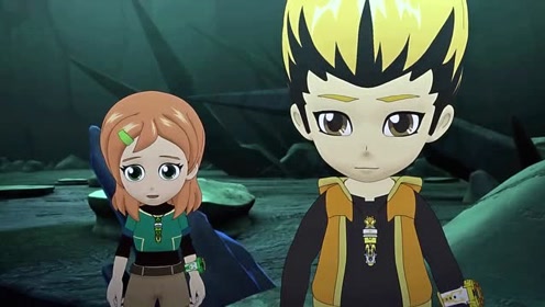 斗龙战士 :天画和东方末居然被中原暗龙扔到绝望深渊里了!