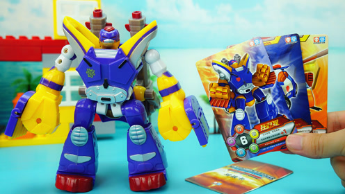 玩具大联萌趣味玩具  洛洛历险记 猛兽族战王-狂野猩变形玩具