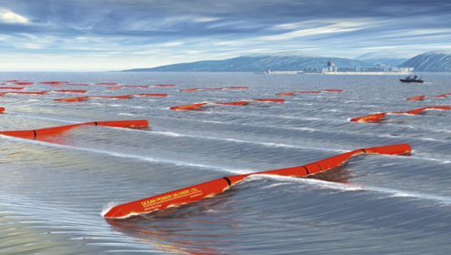 世界上第一台海浪发电机:发电全靠浪,中国有9000万千瓦!