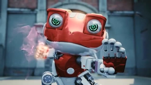 《快乐酷宝》铁甲狂牛狂虐小宝,不料最后小宝奋起反击!