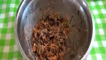 紫菜胡萝卜素食煎饼，超级好吃，一上桌就被抢光！