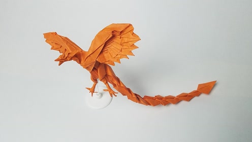 折纸王子教你神谷哲史的凤凰3.5第21课折纸视频教程