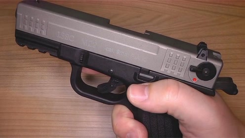 m22手枪慢动作下射击,射击过程枪口会怎样变化呢仔细看