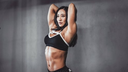 牟丛,阿诺德赛全场冠军,中国女子健美第一人!
