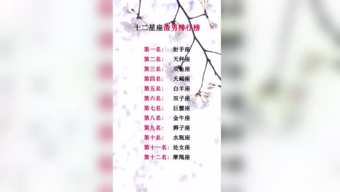 星座渣男 腾讯视频