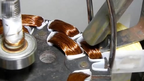 吊扇的电机绕线时 间:2020-01-24上传者:科技环线0:03:40定子线圈绕线