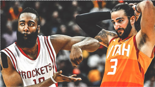 nba最搞笑的贴身防守,卢比奥独创背后式防哈登屁股,赛后苦不堪言