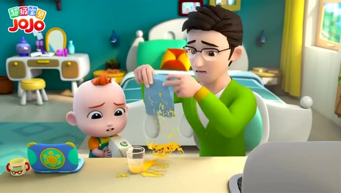 超级宝贝jojo:爸爸工作好搭档