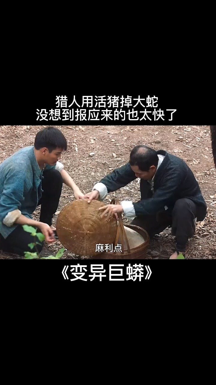 万物皆有灵,猎人的一个举动,害得一个村子的人都被吃光#变异巨蟒