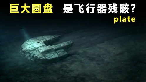 海底惊现“神秘物体”，巨大圆盘飞行器残骸被发现，真是UFO吗？