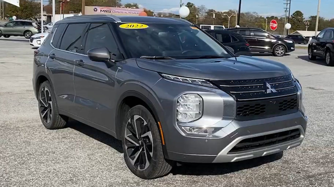 新车鉴赏,2022款三菱欧蓝德outlander高清实拍,太帅气了!