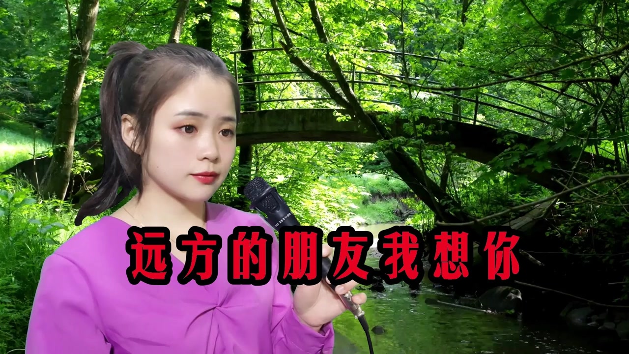 一首《远方的朋友我想你》好听,旋律优美感人,送给远方的你