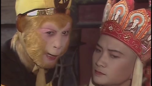 86版西游记,回味经典,唐僧师徒们前行,来到黄花观,观主用毒茶加害