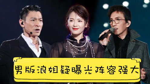 湖南台男版浪姐疑曝光,刘涛担主持林志炫是选手,刘德华首档综艺?