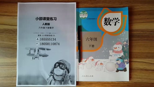 新人教版六年级数学下册 6 整理和复习