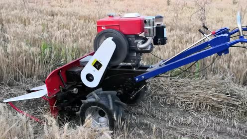 小型象草家用收割机 芦苇高效割晒机0050