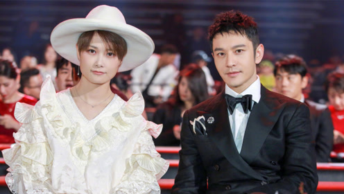 微博之夜:黄晓明和李宇春坐在台下热聊!